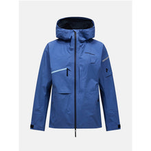 Kurtka narciarska męska PEAK PERFORMANCE Alpine GORE-TEX C-Knit 3L Shell Jacket niebieska
