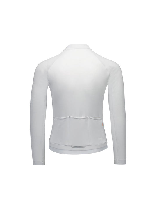 Koszulka rowerowa POC M's Thermal Lite LS Jersey szara
