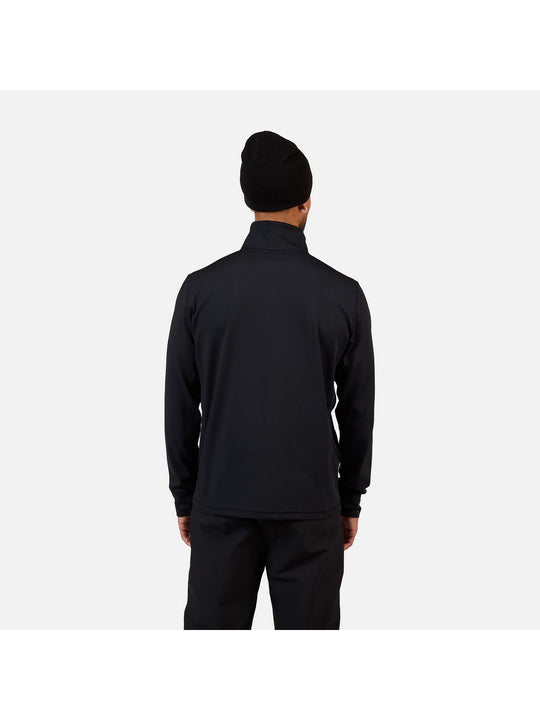 Bluza męska ROSSIGNOL MID LAYER STRETCH HZ czarna
