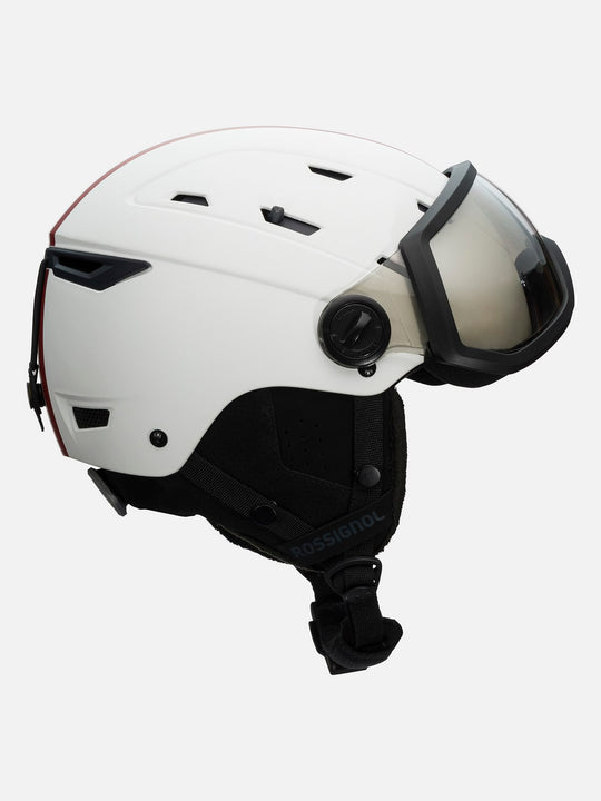 Kask narciarski ROSSIGNOL Allspeed Visor Impacts Photochromic biały
