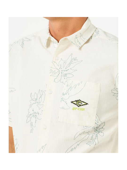 Koszula RIP CURL Raw Energy S/S Shirt turkusowy
