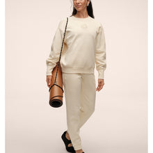 Bluza damska CASALL Terry Relaxed Crew beżowa
