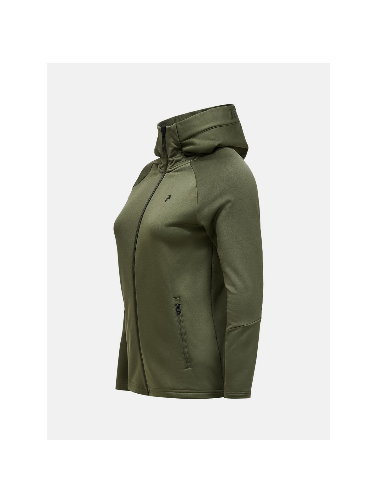Bluza PEAK PERFORMANCE W Rider Essentials Zip Hood zielony