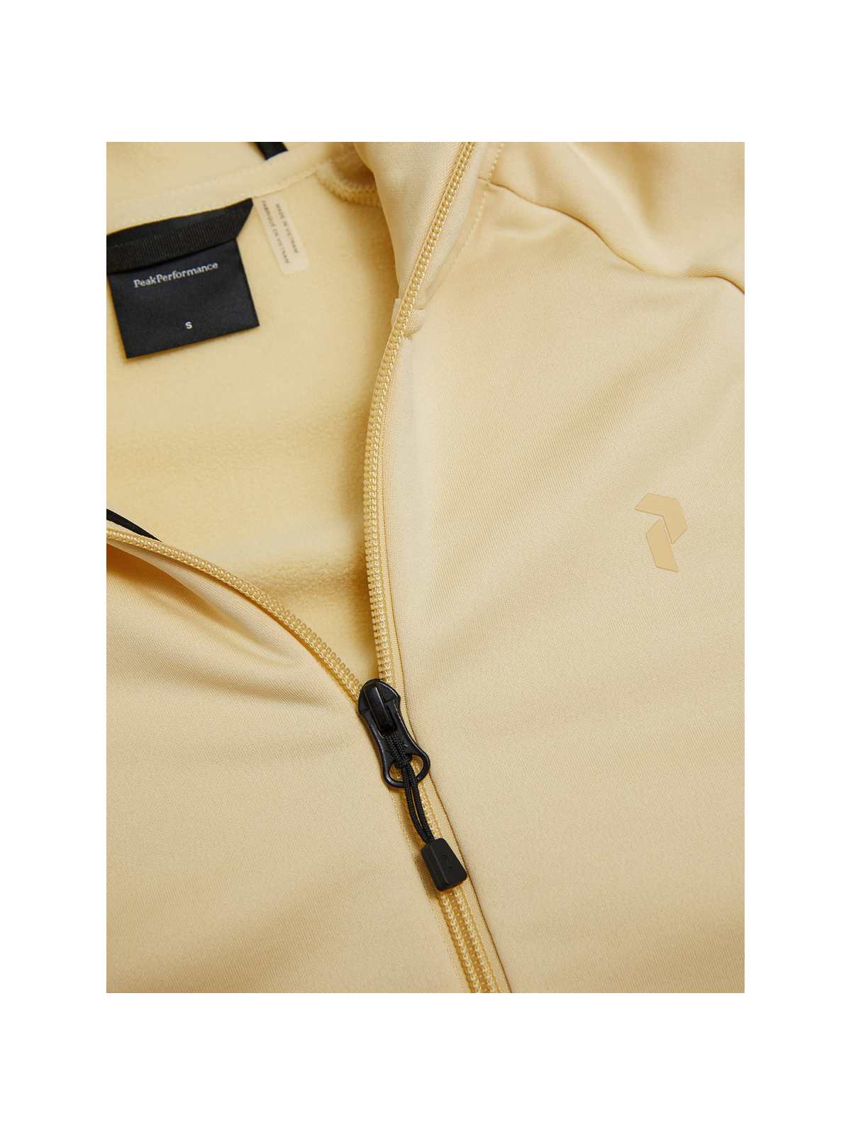 Bluza damska PEAK PERFORMANCE Rider Essentials Midlayer Zip Hood żółta
