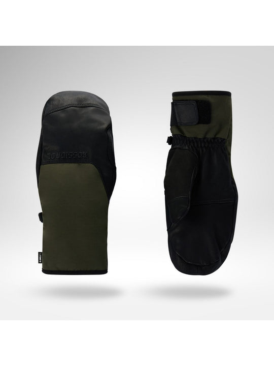 Rękawice narciarskie ROSSIGNOL Type Mittens R-Shell Dry zielone
