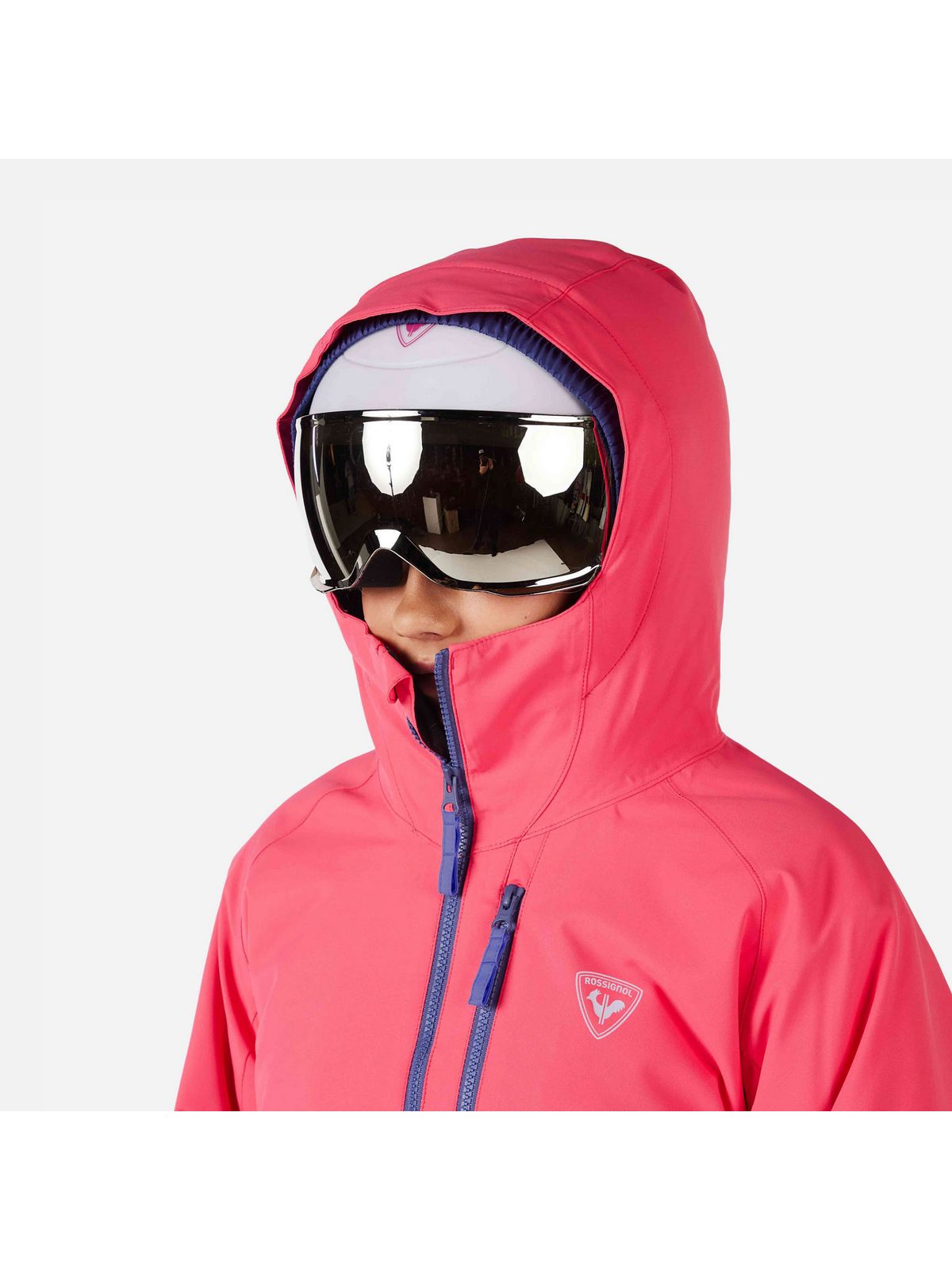 Kurtka narciarska dziecięca ROSSIGNOL Jr Wispile Jkt niebieska