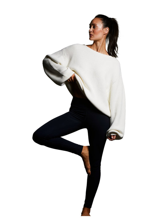 Sweter damski SAIL RACING W Sunlit Boatneck Sweater biały
