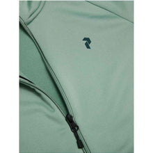 Bluza damska PEAK PERFORMANCE W Rider Essentials Midlayer Zip Jacket kolor zielony

