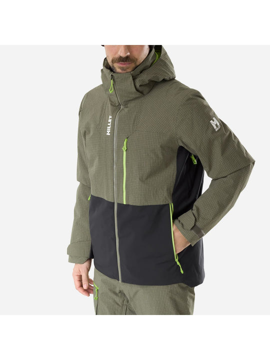 Kurtka narciarska męska MILLET M Grands Montets Peak Jkt M zielona
