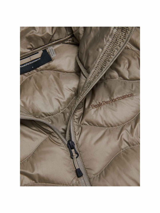 Płaszcz damski PEAK PERFORMANCE Helium Down Coat beżowy
