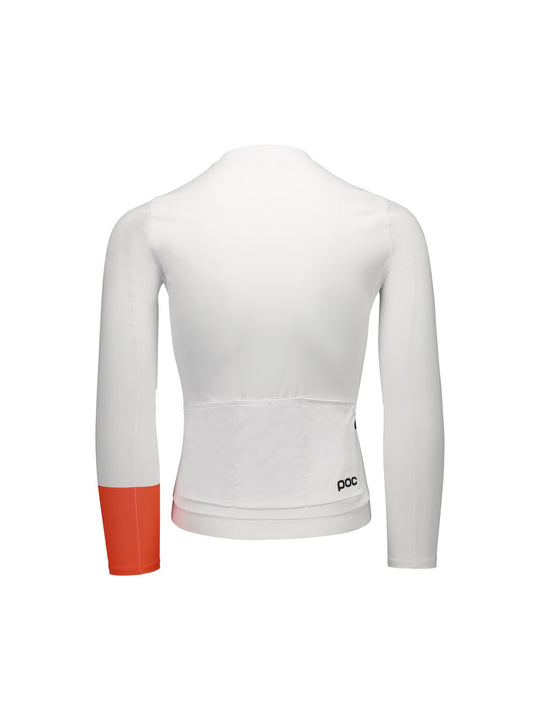 Koszulka rowerowa POC M's Cadence L/S Jersey biała
