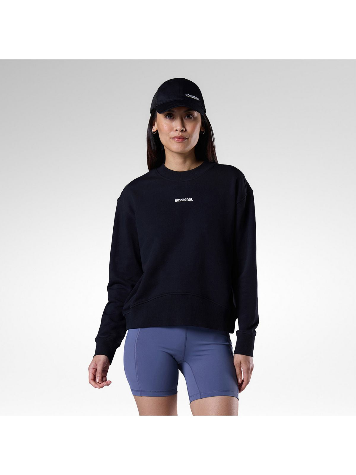 Bluza damska ROSSIGNOL W Logo Cn czarna