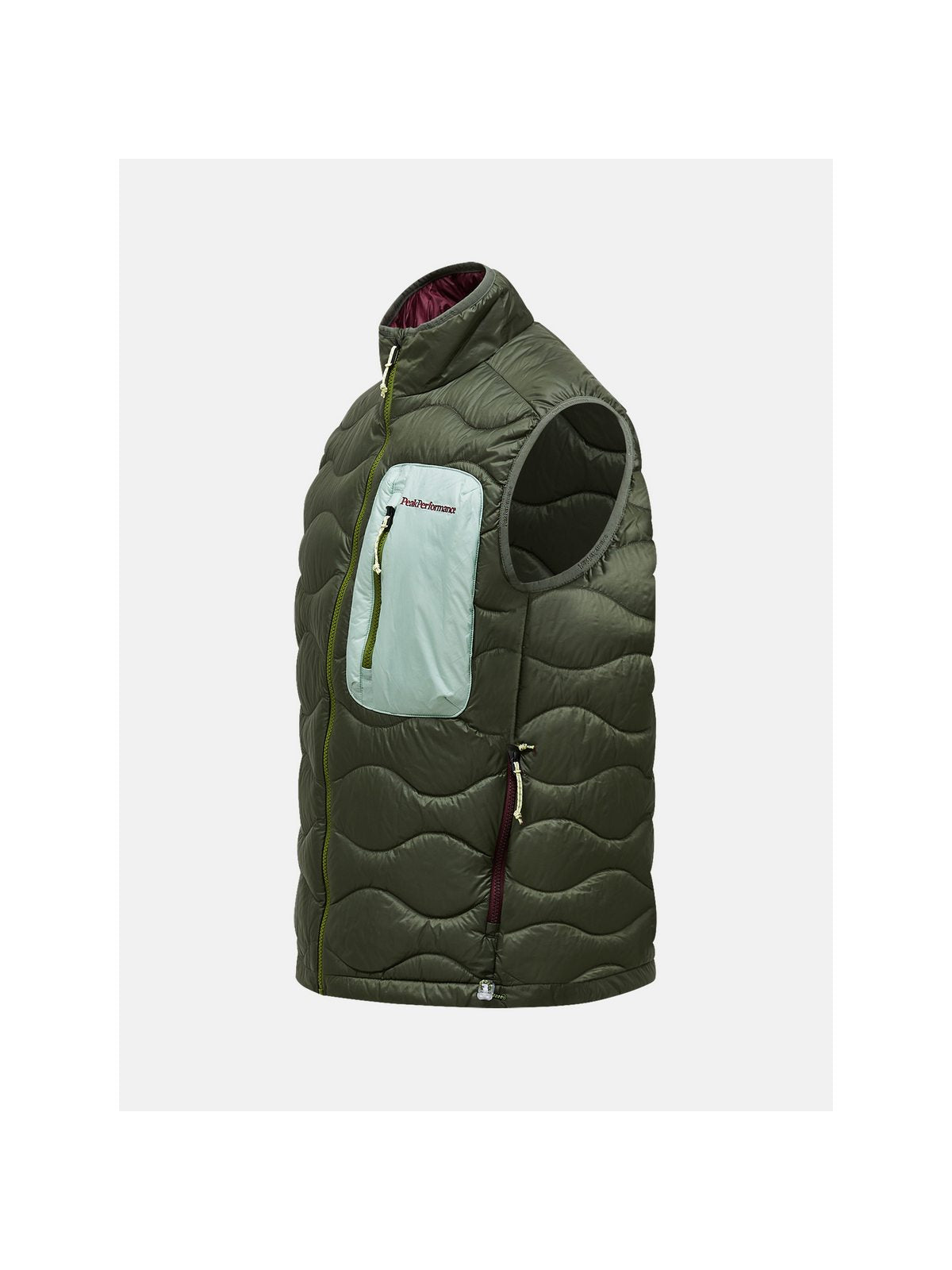 Kamizelka męska PEAK PERFORMANCE Helium Utility Down Vest zielona