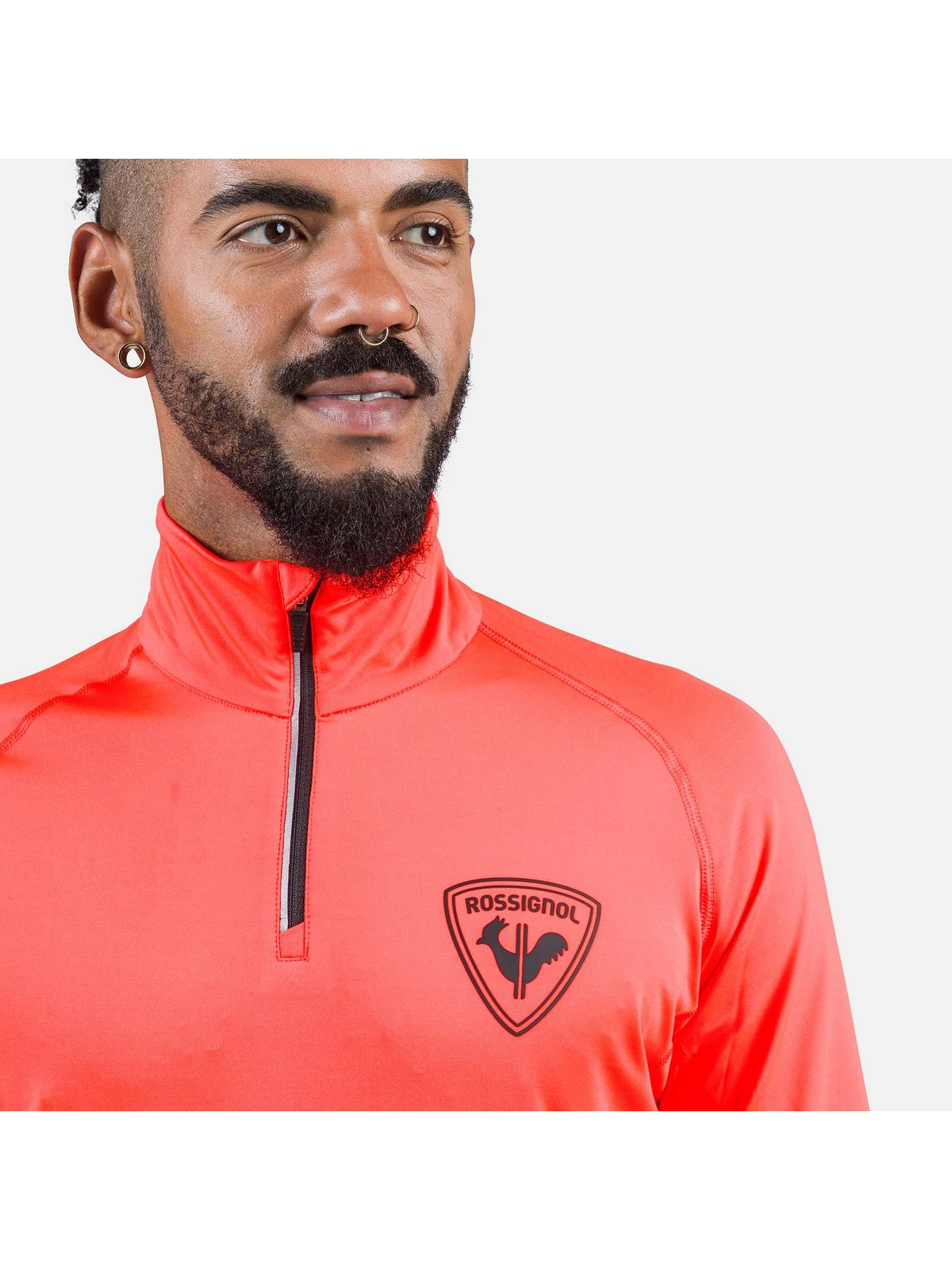 Koszulka męska ROSSIGNOL New Hero Classique Hz czerwony