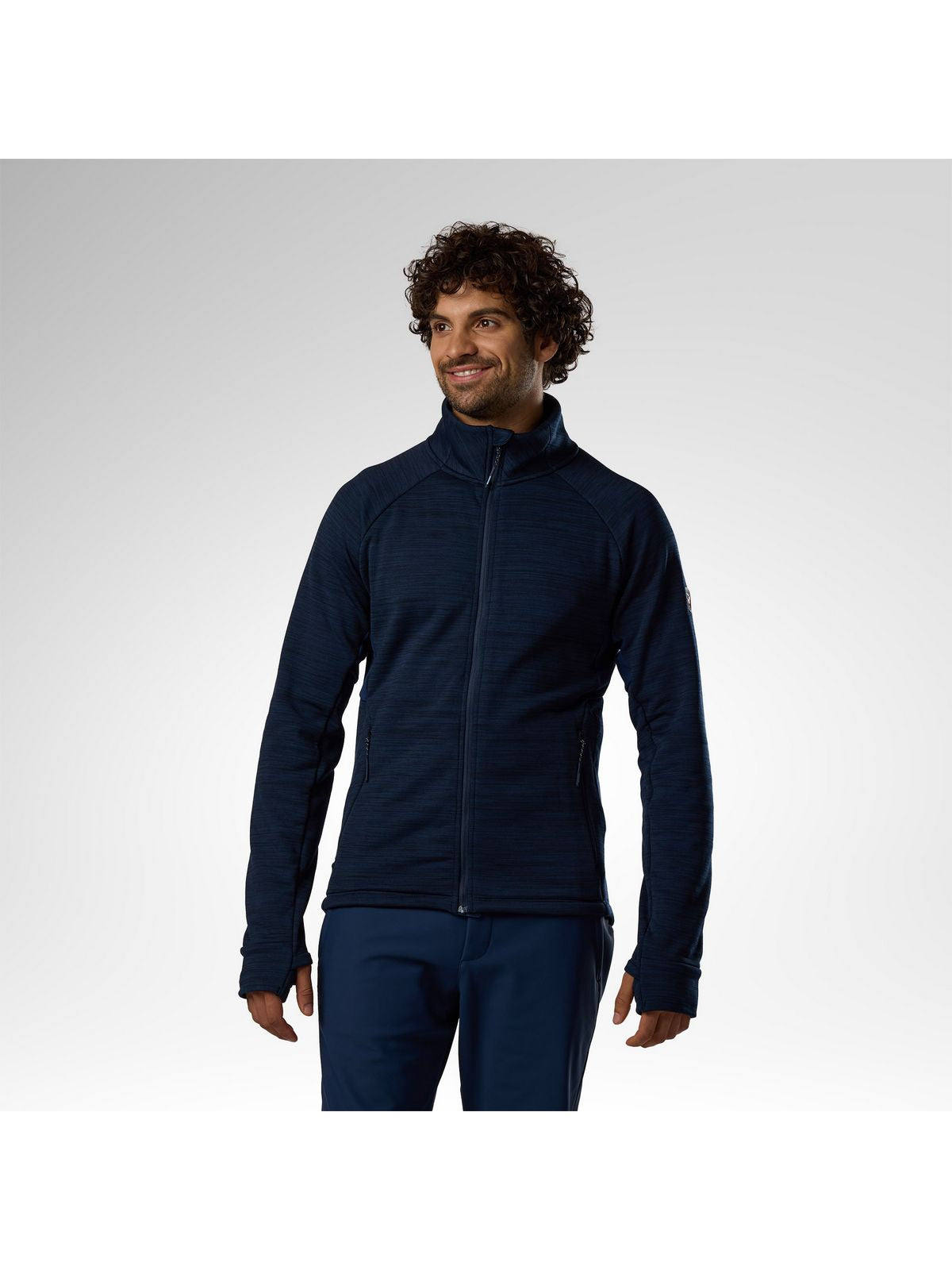 Bluza męska ROSSIGNOL M Premium Fleece Jacket niebieska