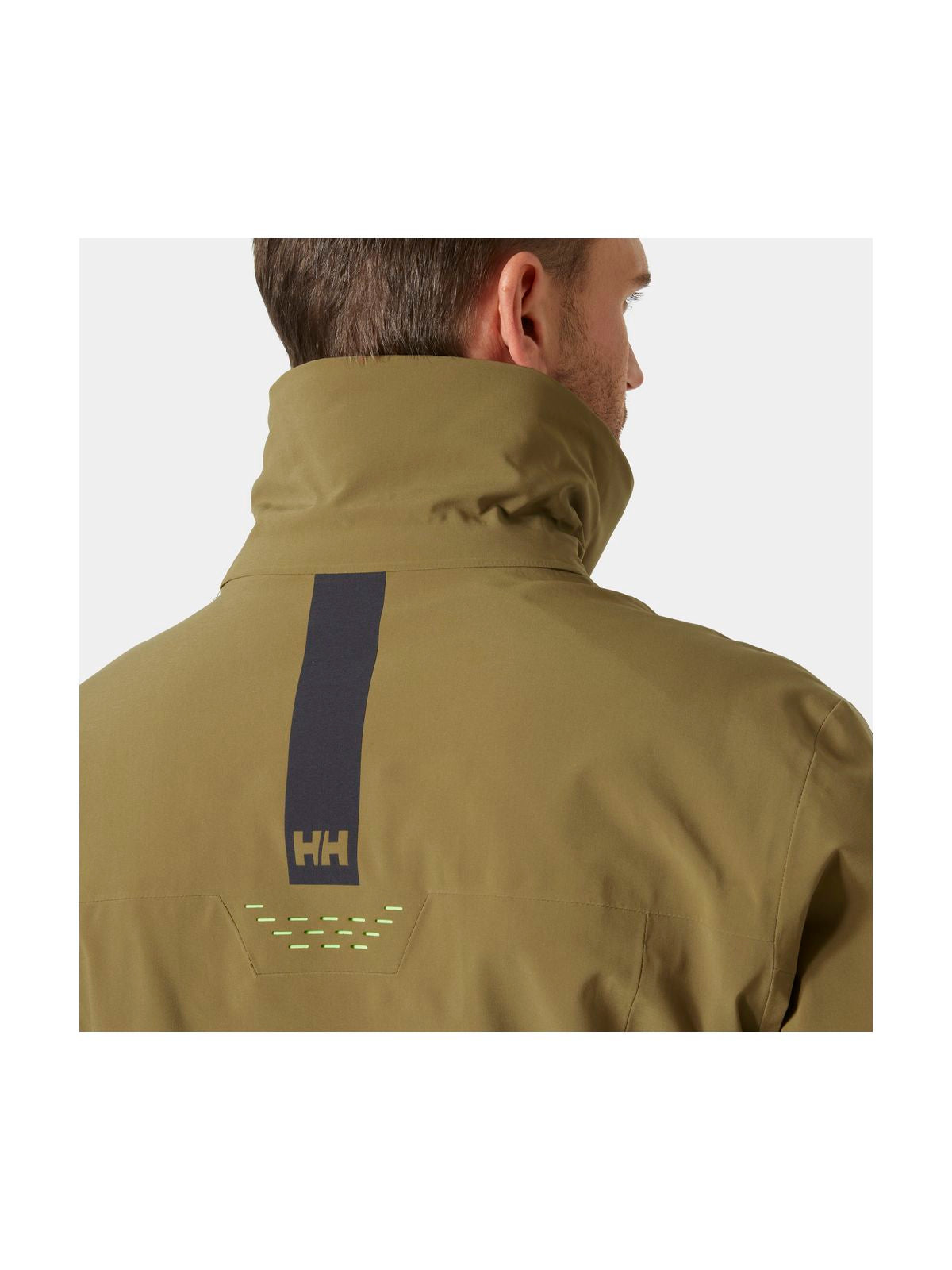 Kurtka narciarska męska HELLY HANSEN ALPHA LIFALOFT JACKET brązowa