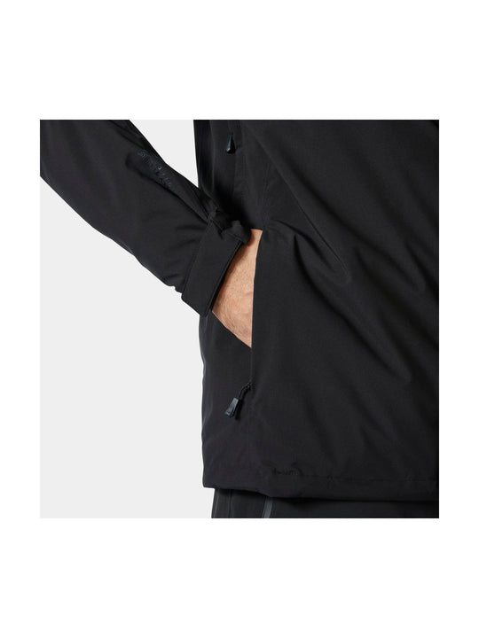 Kurtka narciarska męska HELLY HANSEN CREWSER INSULATED JACKET czarna
