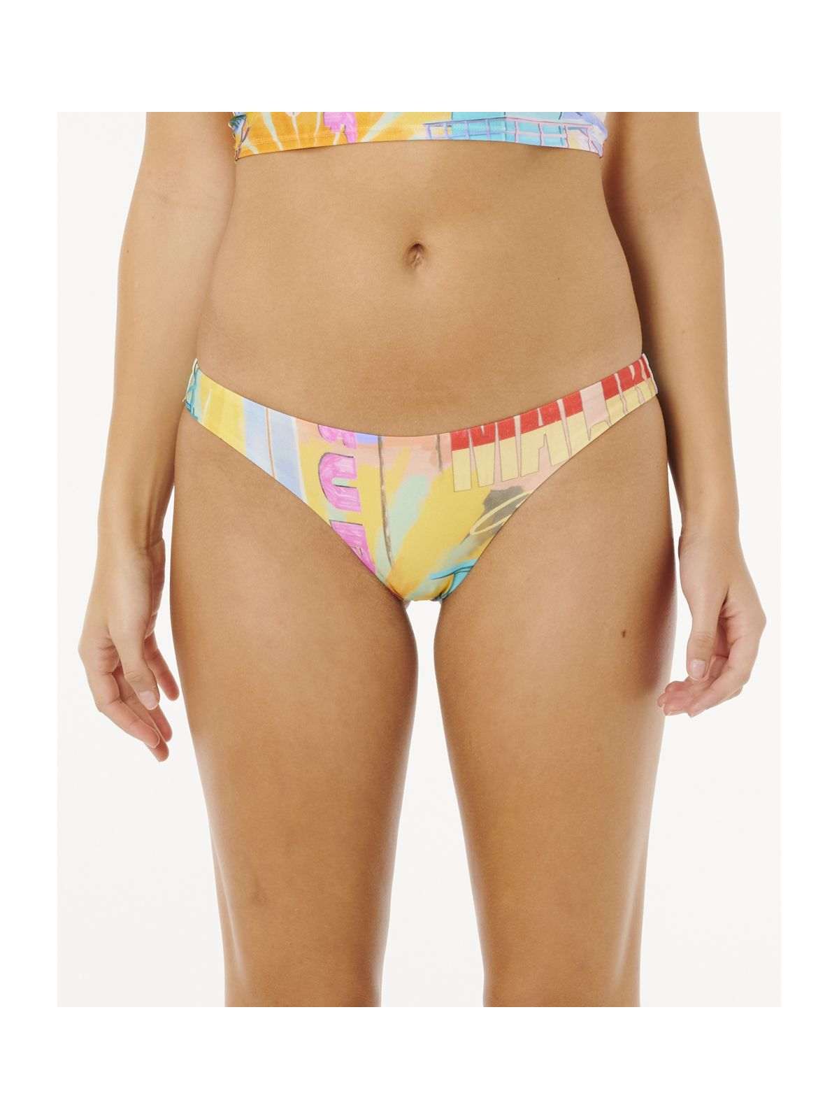 Dół od bikini damski RIP CURL Hotel Malibu Good Pant multikolor