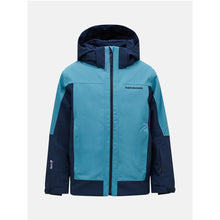 Dziecięca Kurtka narciarska Peak Performance Jr Rider Tech Insulated J zielona - Adventure Sports

