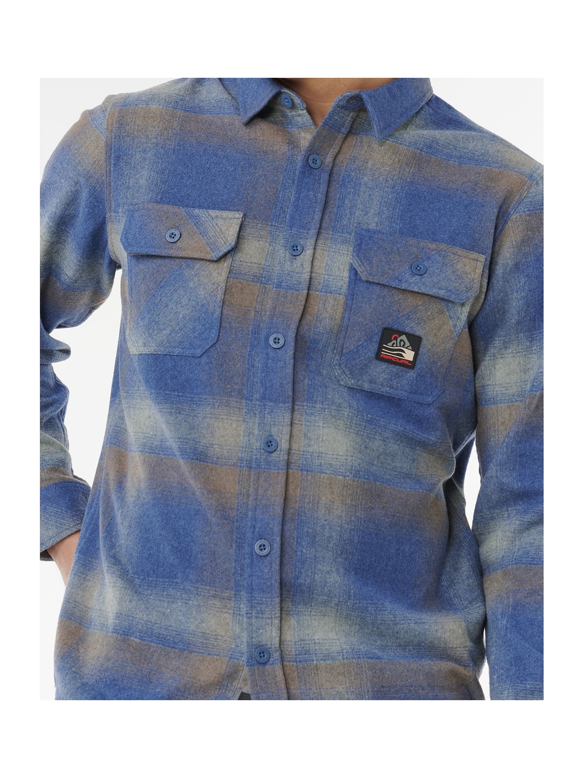 Koszula RIP CURL SEARCH WOOL FLANNEL granatowa