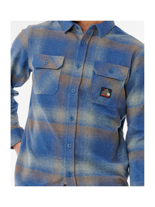Koszula RIP CURL SEARCH WOOL FLANNEL granatowa
