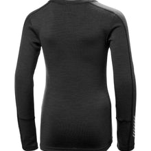 Bielizna termiczna dziecięca HELLY HANSEN JR LIFA MERINO MIDWEIGHT SET czarna
