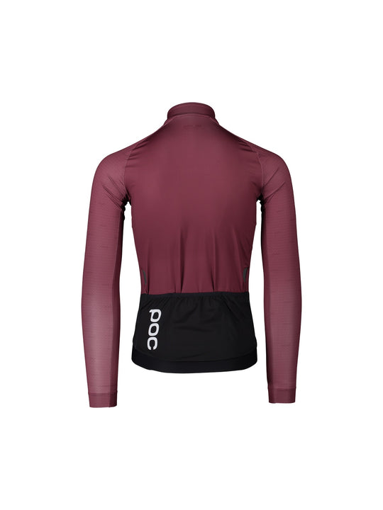 Koszulka rowerowa POC M’S ESSENTIAL ROAD LS - czerwony - Adventure Sports
