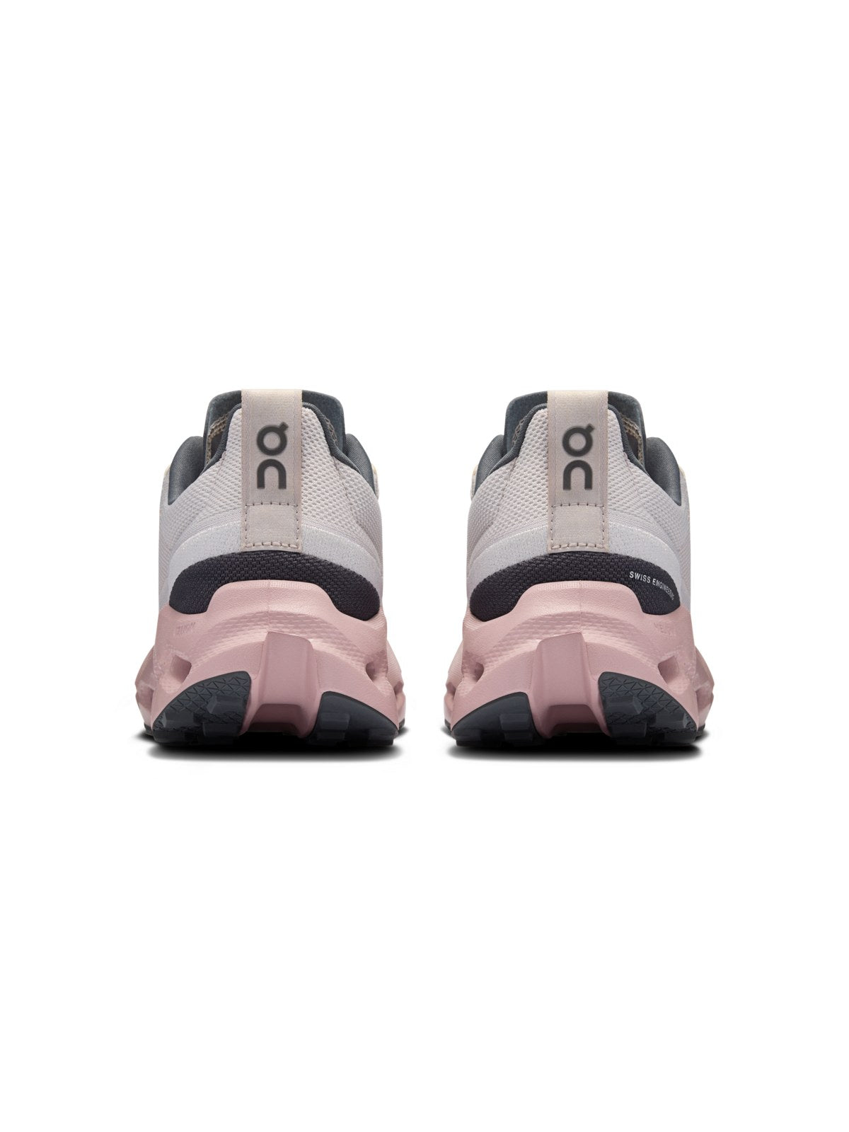 Buty do biegania w terenie ON RUNNING Cloudsurfer Trail szaro różowy