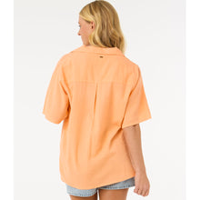 Koszula RIP CURL Cala Vadella Textured Shirt pomarańczowy
