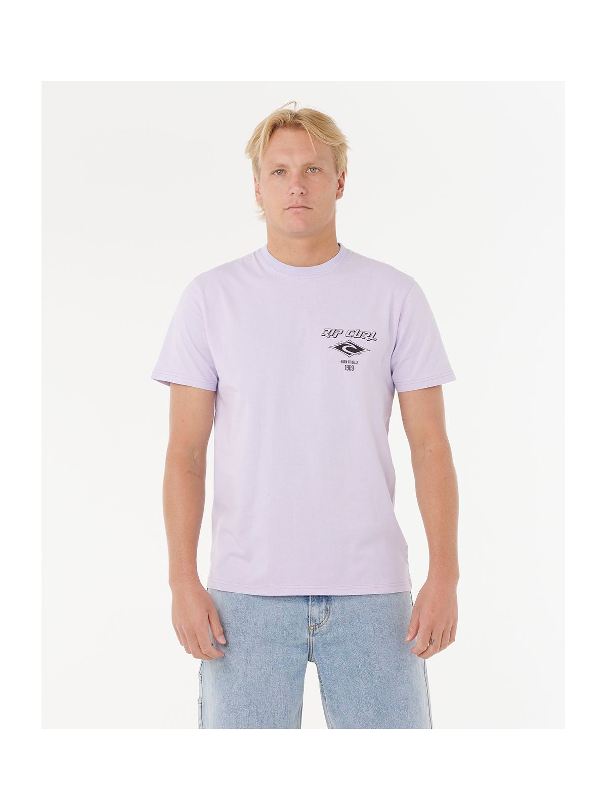 Koszulka RIP CURL FADE OUT ICON TEE niebieska