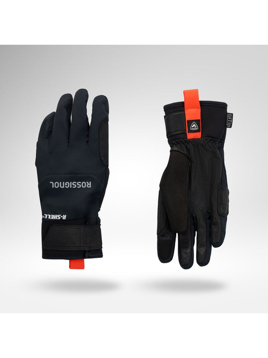 Rękawice narciarskie ROSSIGNOL Cwa Gloves R-Shell Wind czarne
