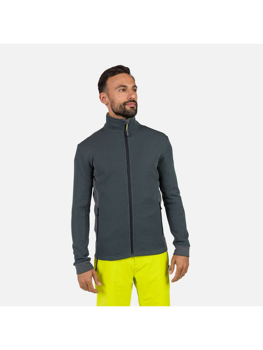 Bluza męska męska ROSSIGNOL Cieloalto Fleece Fz szary
