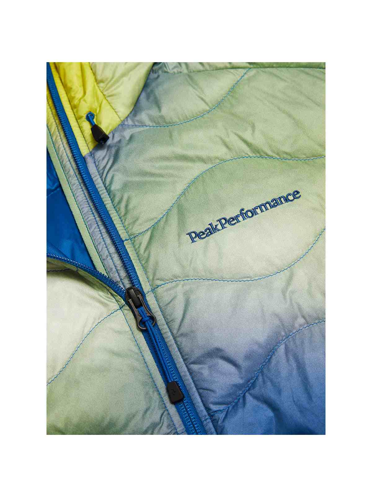 Kurtka puchowa męska PEAK PERFORMANCE M Helium Aop Down Hood Jacket kolor multikolor