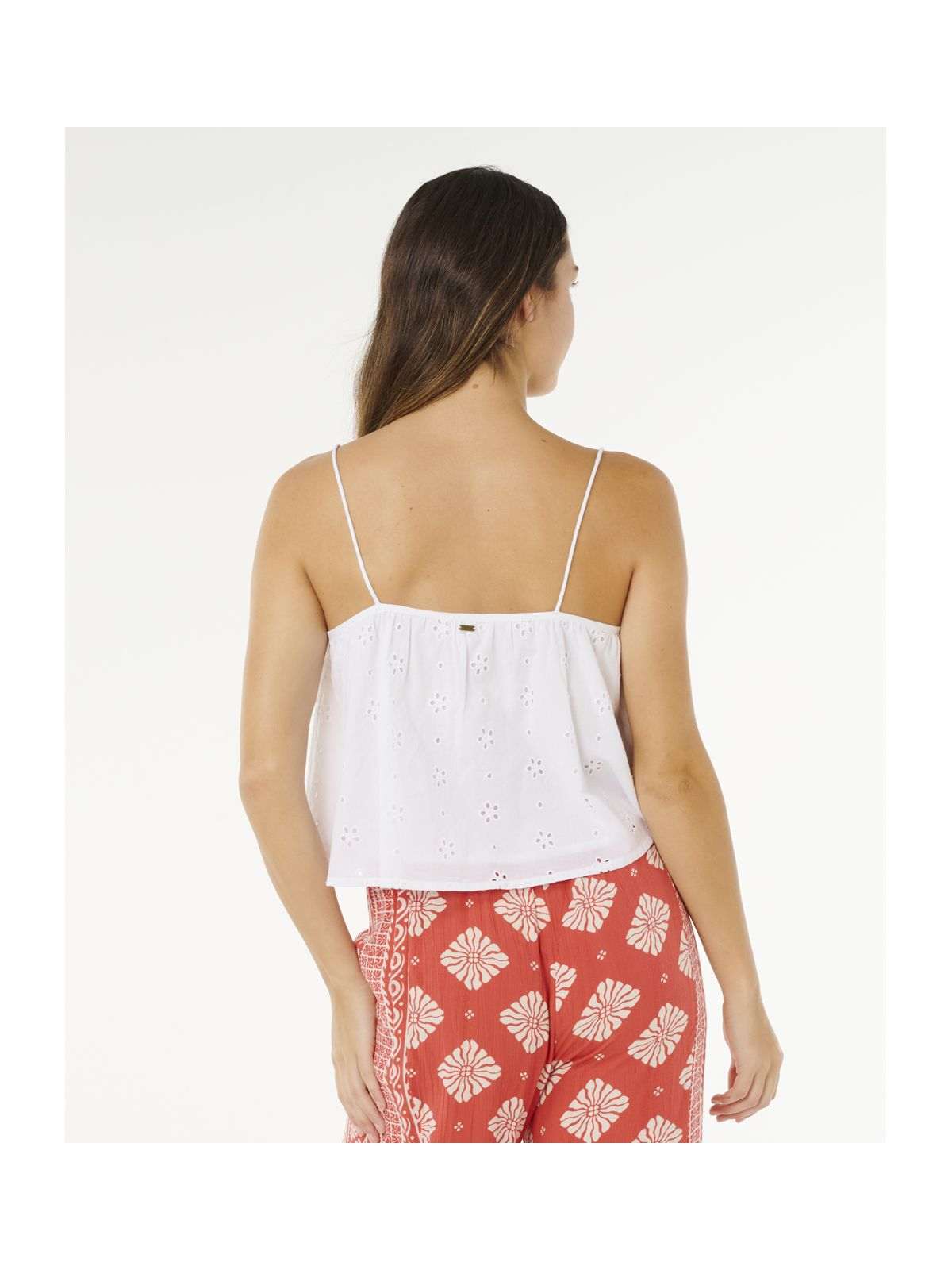 Koszulka damska RIP CURL Oasis Broderie Top biała