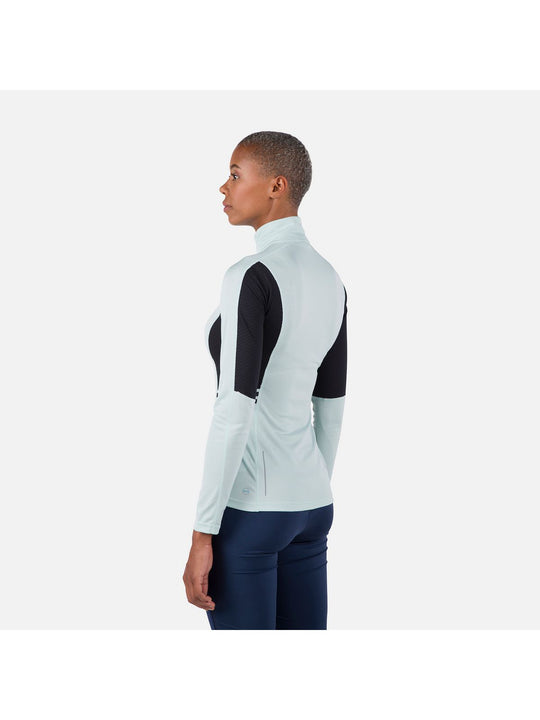 Bluza damska ROSSIGNOL W POURSUITE 1/2 ZIP szara
