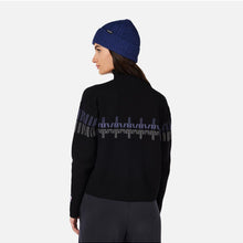 Sweter damski ROSSIGNOL W PATTERNED TN SWEATER czarny
