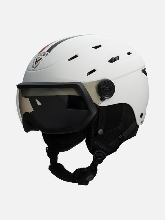 Kask narciarski ROSSIGNOL Allspeed Visor Impacts Photochromic biały
