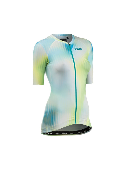 Koszulka rowerowa NORTHWAVE Blade Woman Jersey S/s zielona
