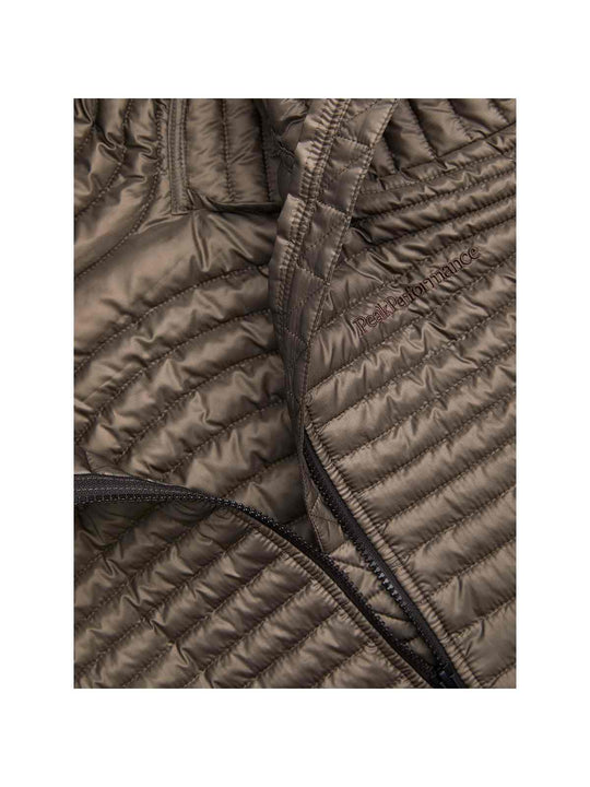 Kurtka narciarska męska PEAK PERFORMANCE Monolight Insulated Hood Jacket brązowa

