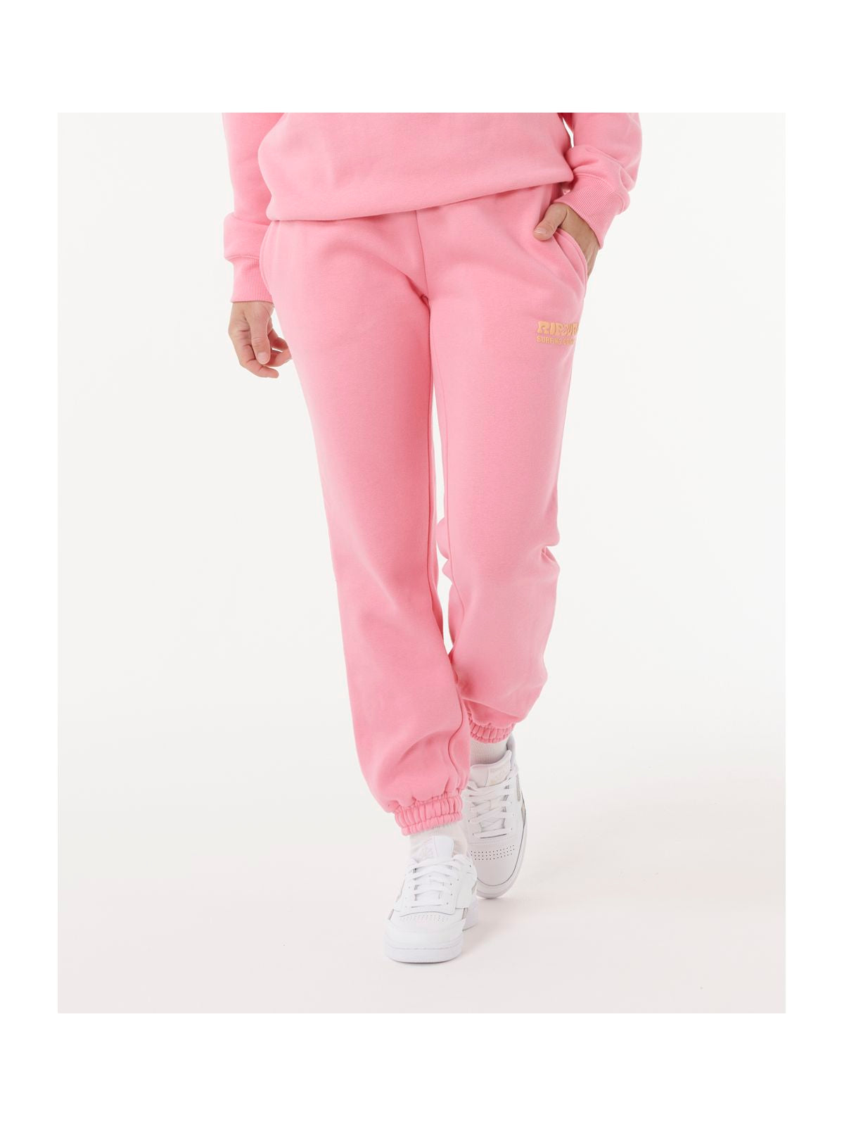Spodnie RIP CURL SURF PUFF TRACK PANT różowe