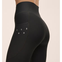 Legginsy treningowe damskie CASALL Pure Pocket High Waist Tights kolor czarny
