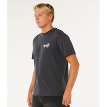 Koszulka męska RIP CURL Inner Visions Hack Tee czarna

