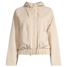 Kurtka damska CASALL Aria Zip Hoodie Jacket kolor beżowy
