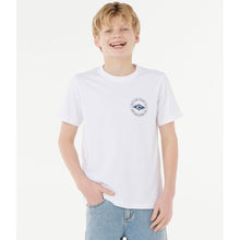 Koszulka RIP CURL STAPLER TEE - BOY biała
