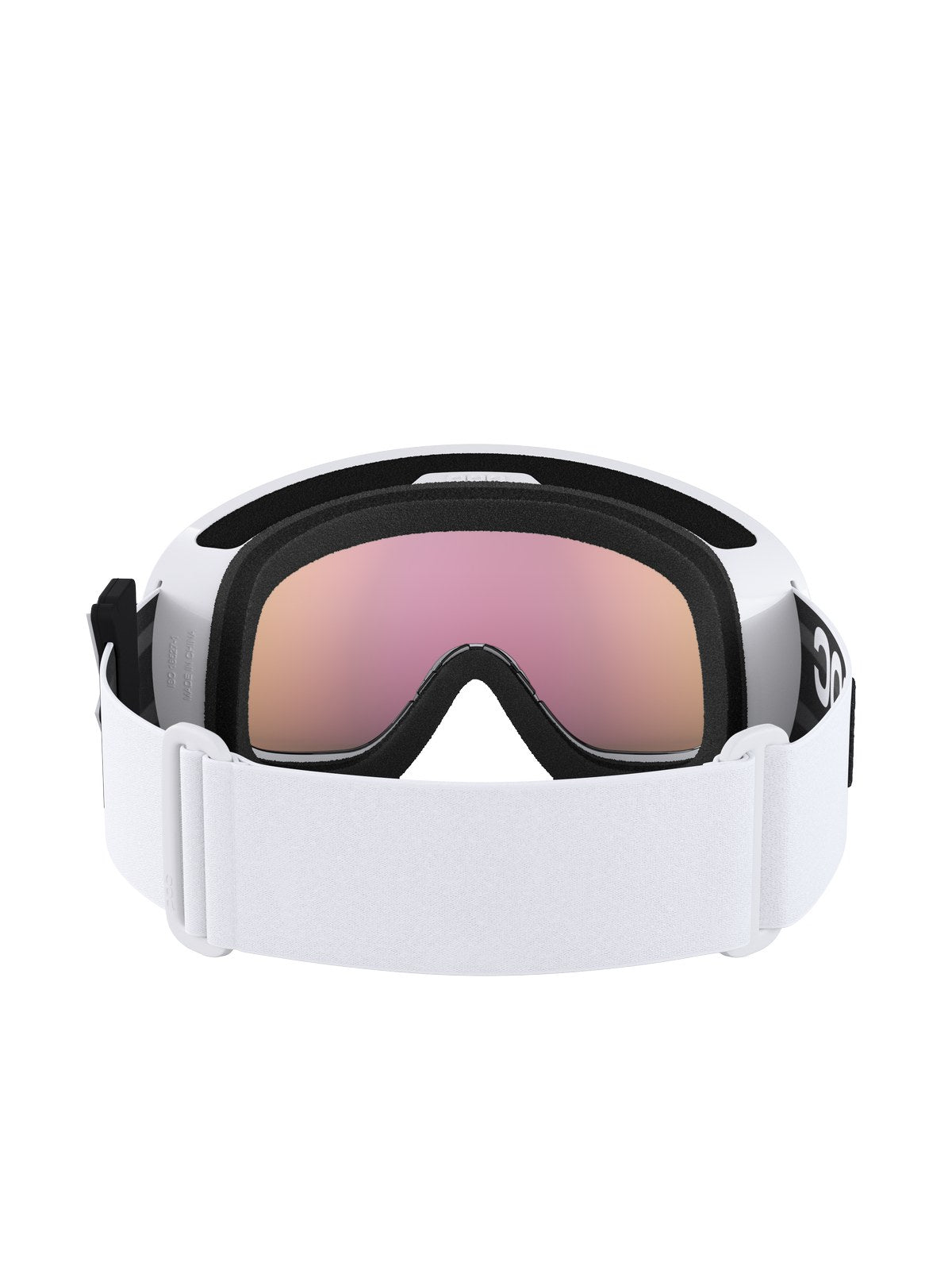 Gogle narciarskie POC Fovea Mid Wide Fit Blixten Cat 2 biały