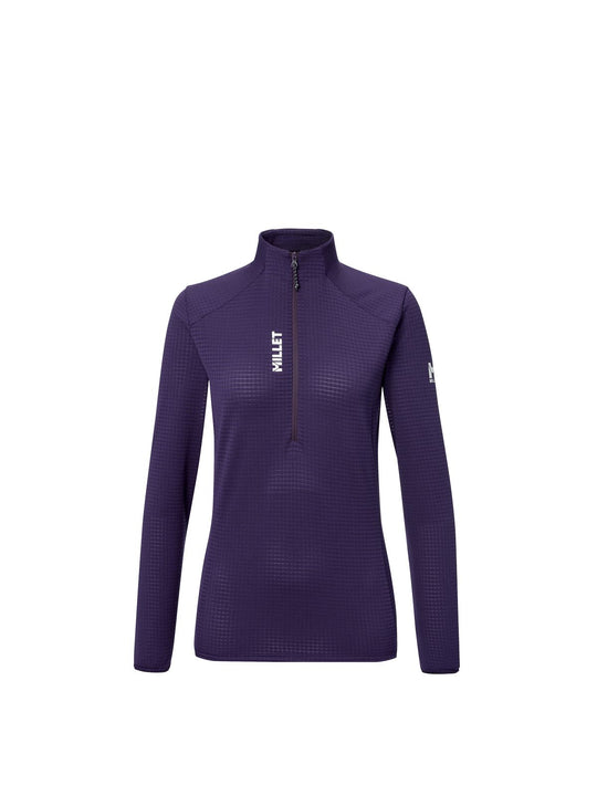 Bluza damska MILLET Parmelan Light Fleece Po W fioletowa
