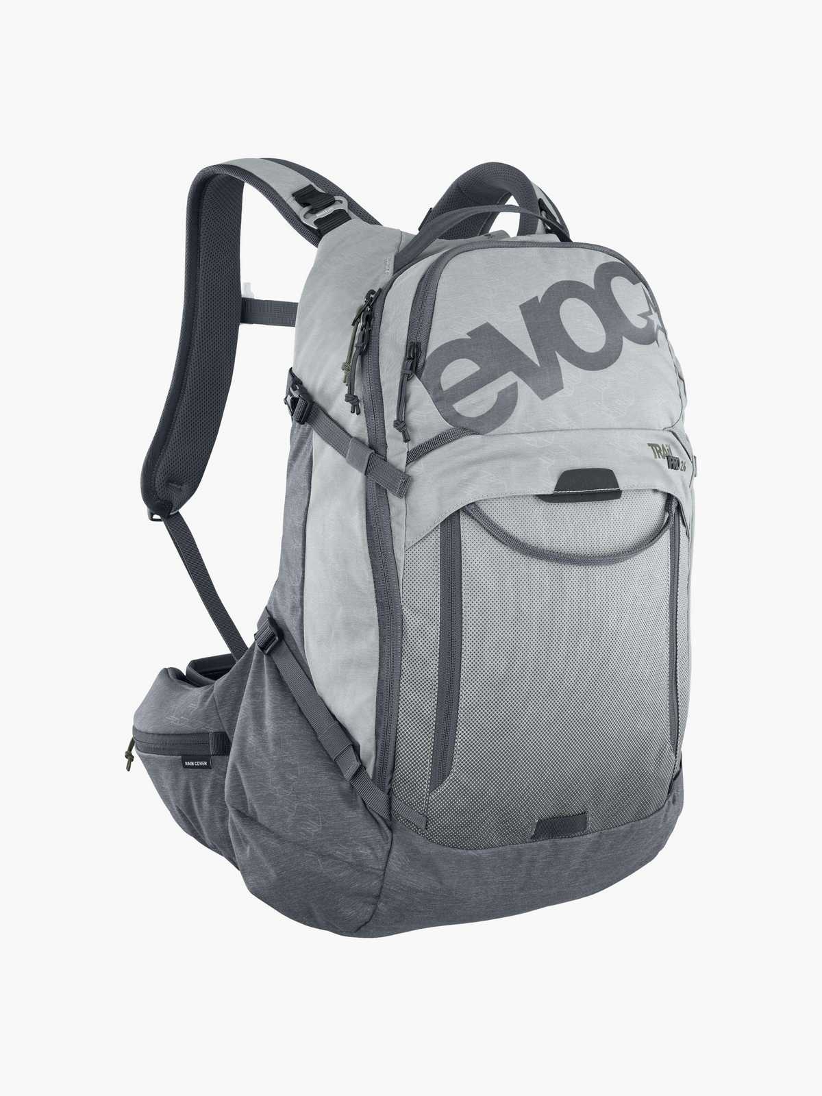 Plecak rowerowy EVOC Trail Pro 26 stone - carbon grey