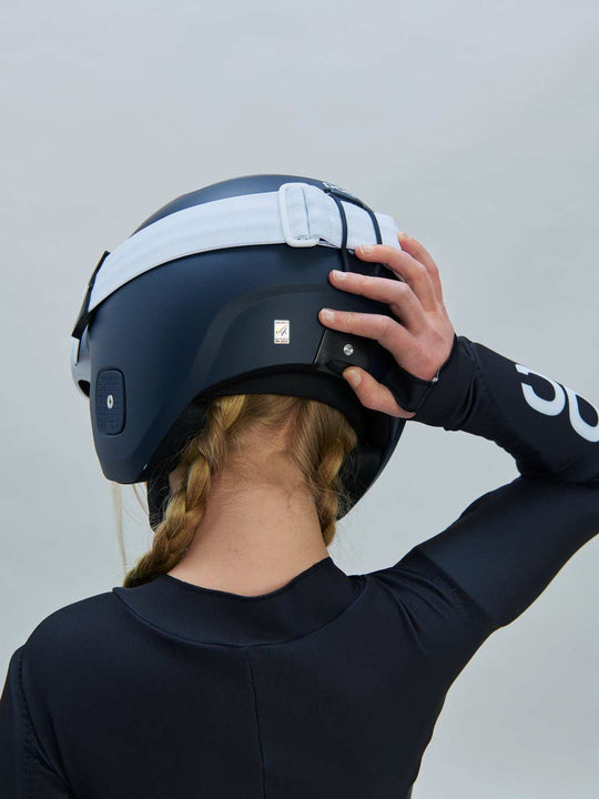 Kask narciarski dla dzieci POC Skull Dura Jr granatowy
