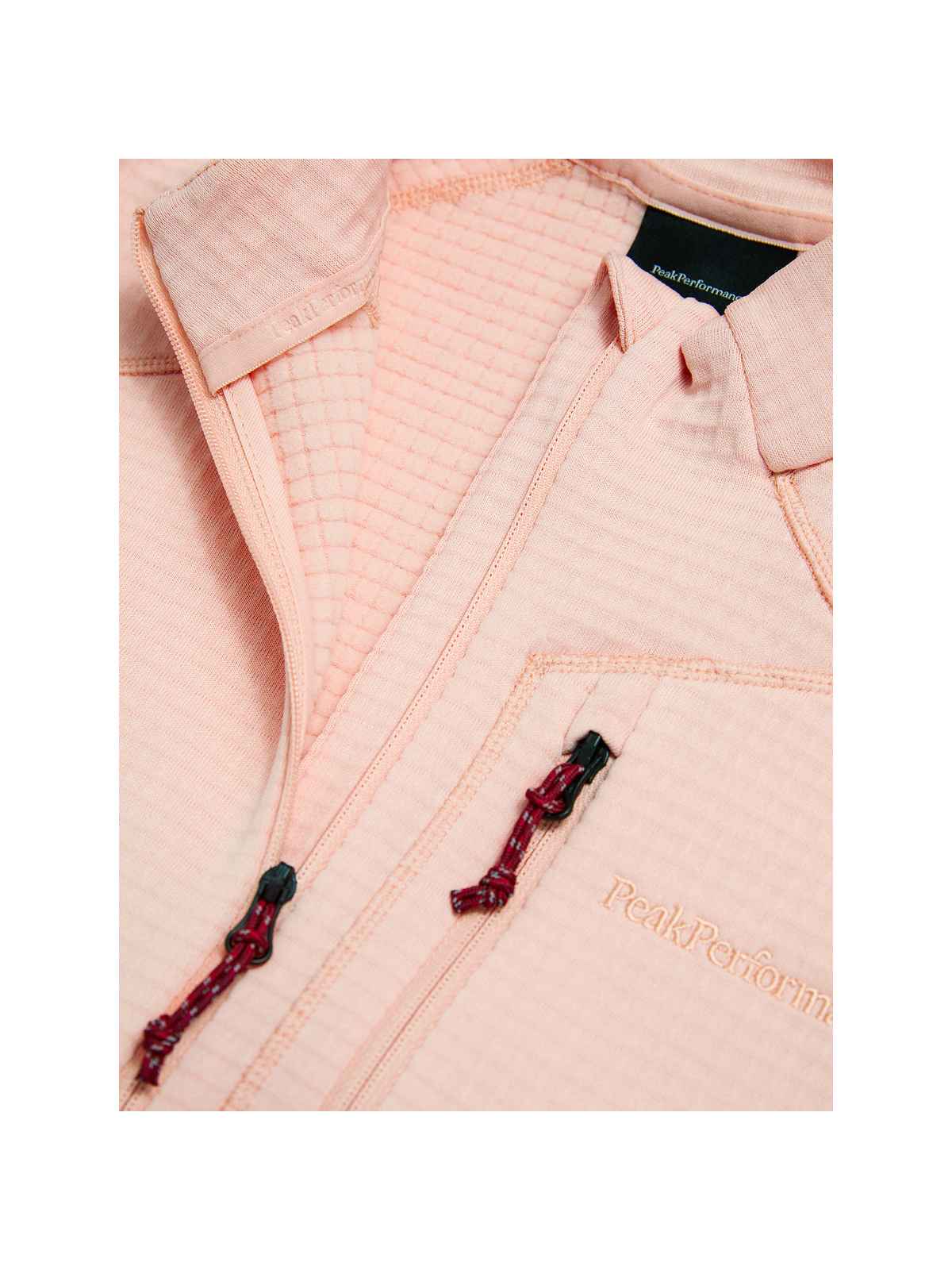 Bluza PEAK PERFORMANCE Trail Polartec Power Grid Half Zip Women różowy