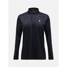 Koszulka PEAK PERFORMANCE Player Longsleeve Polo Men czarny - Adventure Sports
